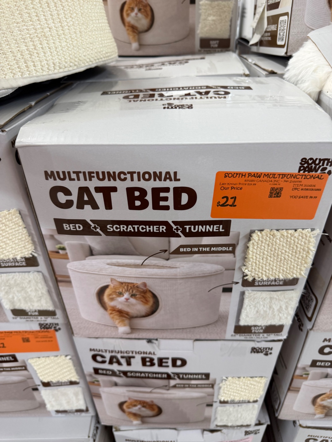 South Paw Multifunctional Cat Bed