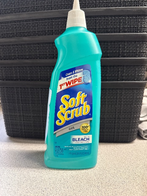 Soft scrub gel