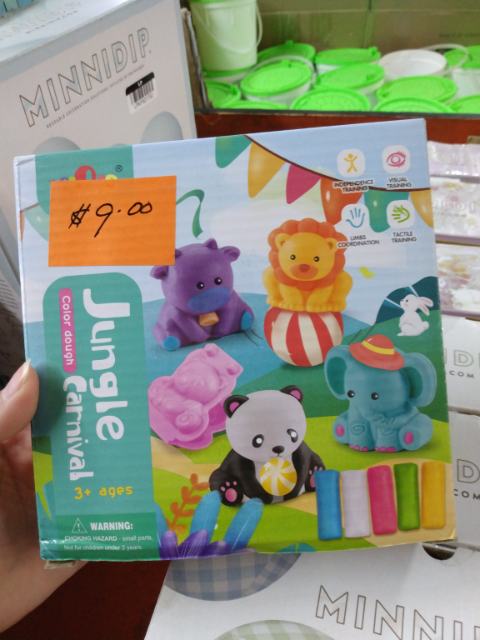 Jungle Carnival color dough set