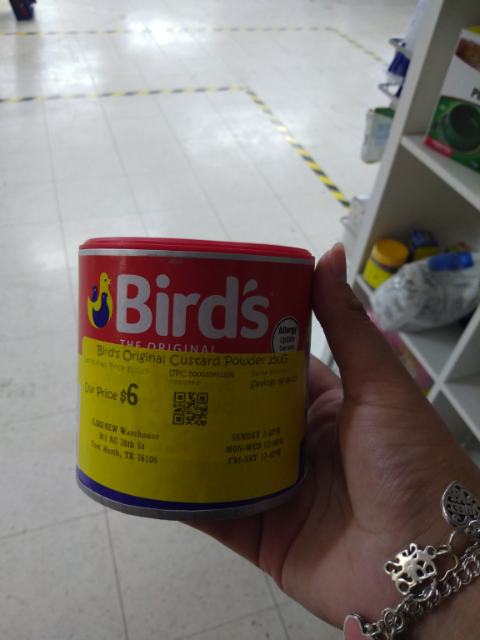 Bird's Original Custard Powder 250g