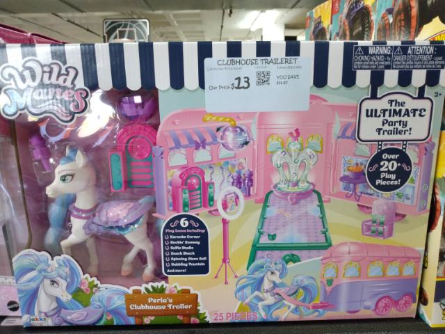 Clubhouse Traileret Perla's Clubhouse Trailer playset
