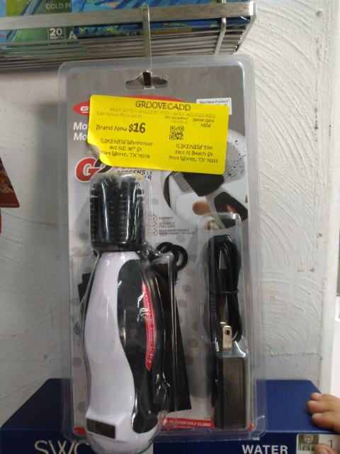 GrooveCadd golf club cleaning kit