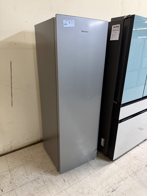 Hisense 10.2 cu ft Freezer small dent lower right