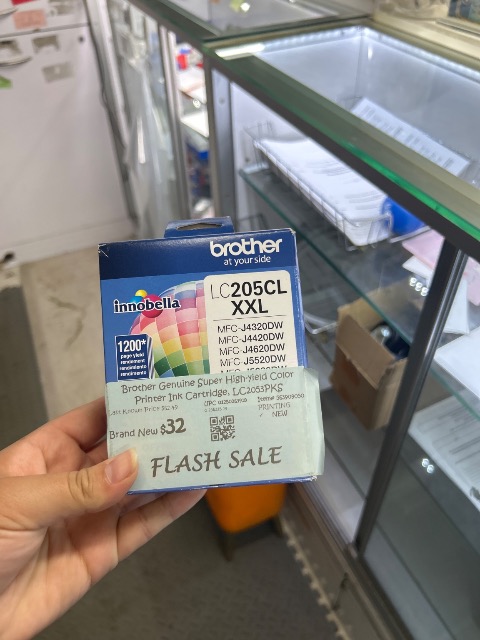 Brother LC205CL XXL Genuine Super High-yield Color Printer Ink Cartridge