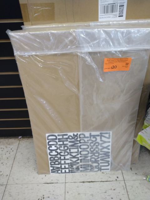 10 Pack Presentation Board TriFold Poster Board