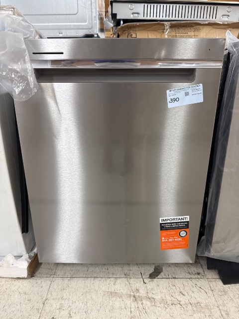 Whirlpool stainless steel top control dishwasher