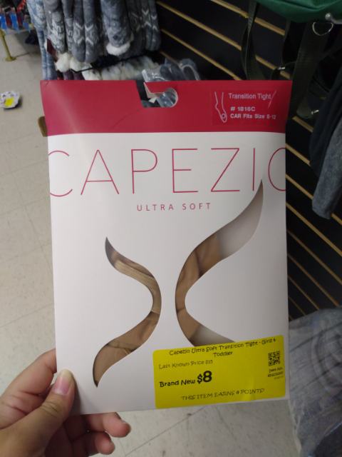 Capezio Ultra Soft Transition Tight, Girls/Toddler
