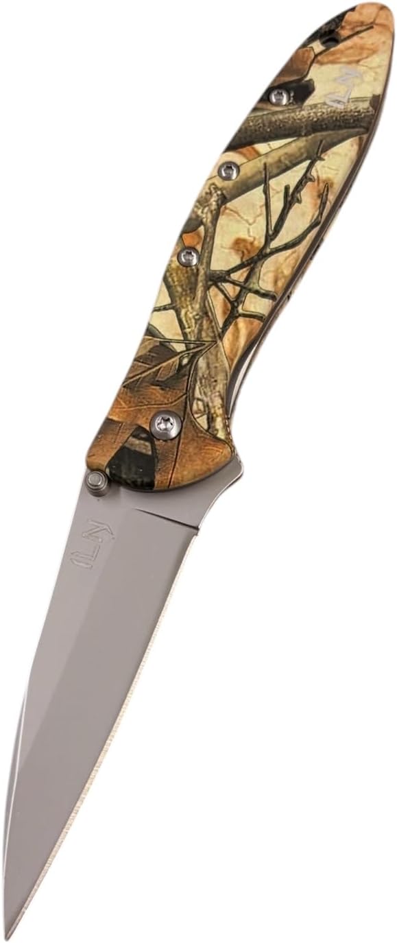 iLikeNew ILN EDC Spring-Assisted Folding Pocket Knife – Camo — photo 1