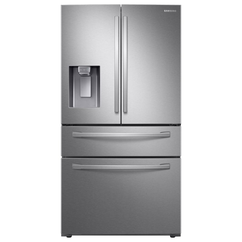 Samsung 28 cu. ft. 4-Door French Door Refrigerator with FlexZone Drawer – RF28R7201SR