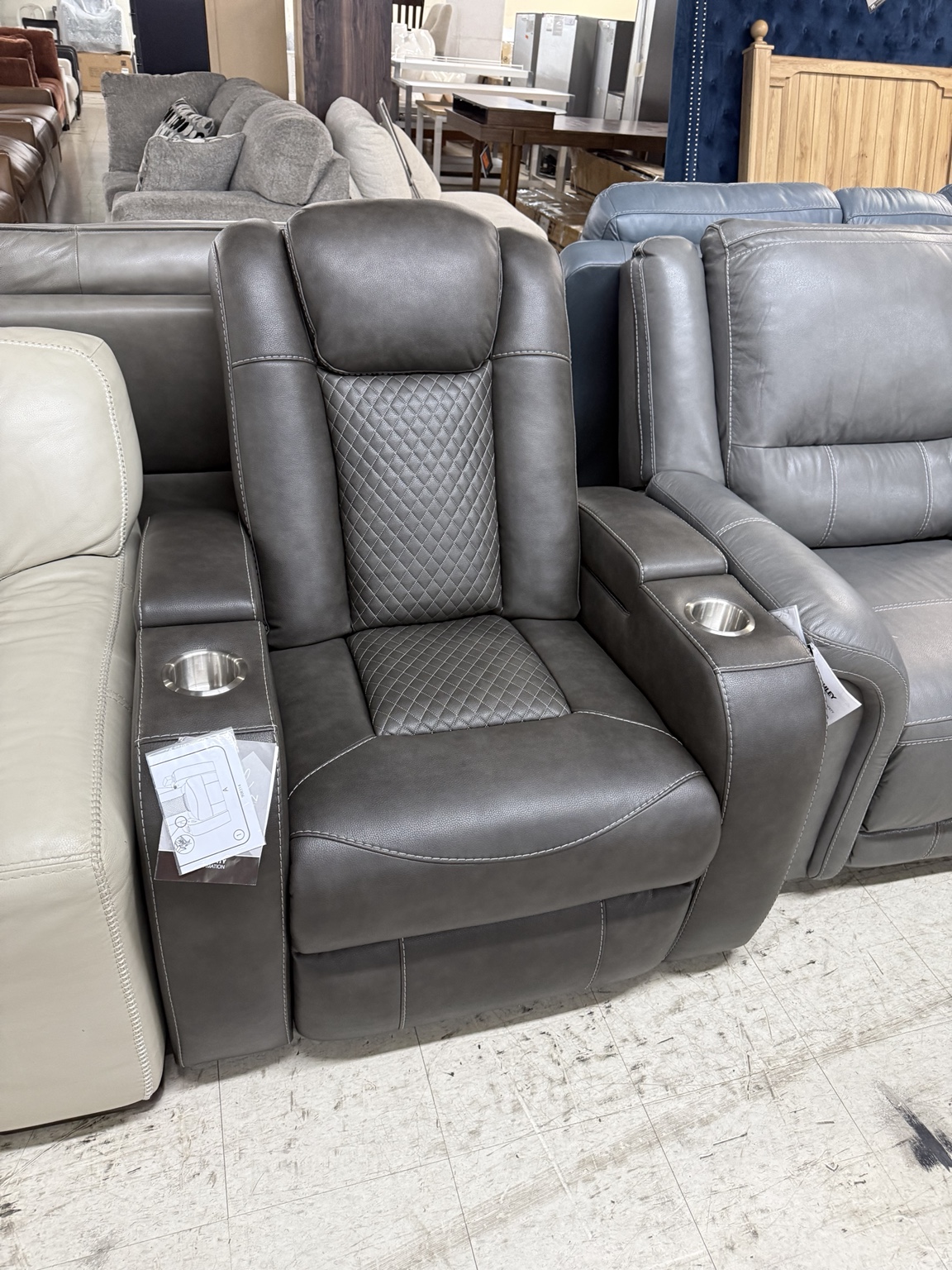 Fyne Dyme Power Recliner – Shadow