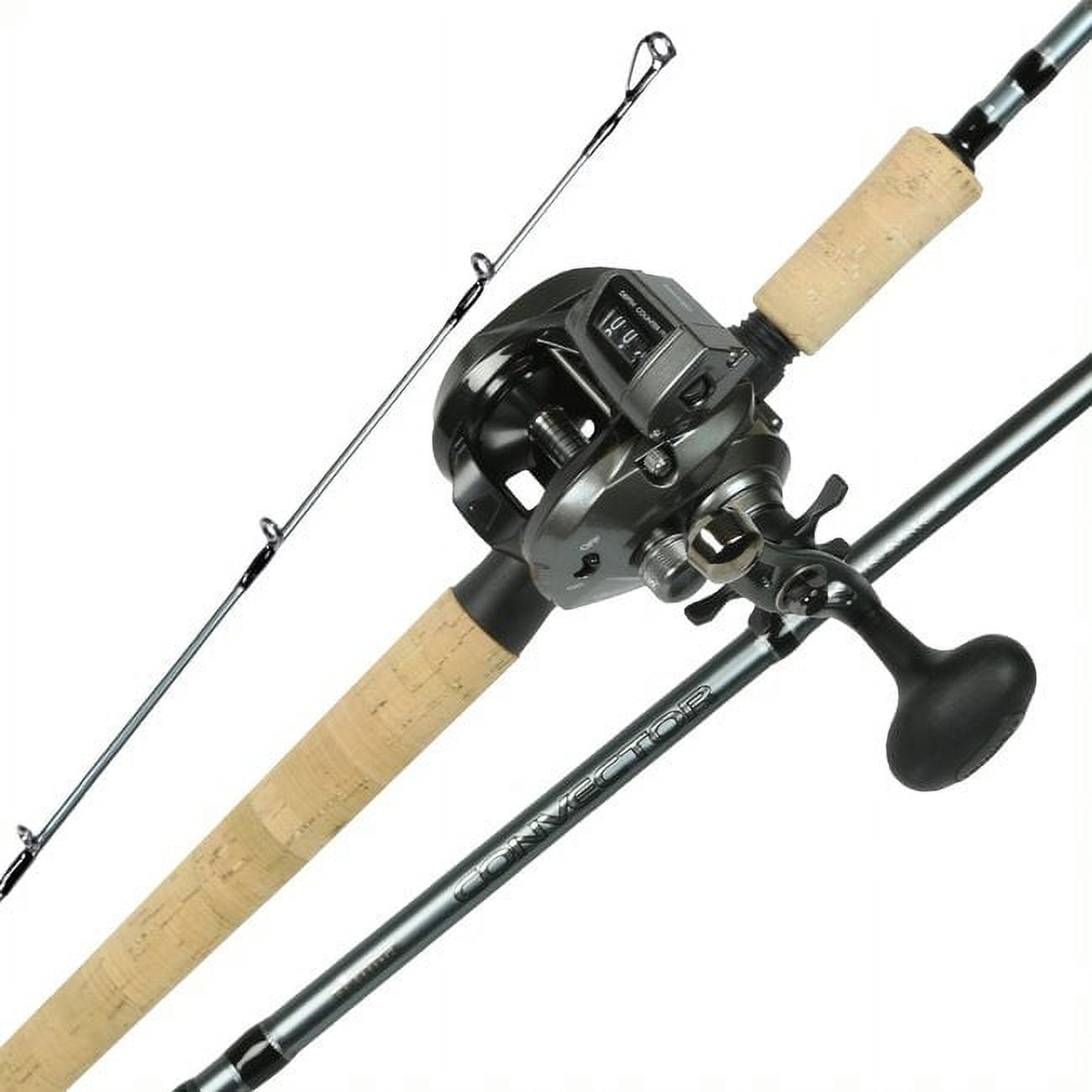 Okuma Convector 163D Linecounter Rod & Reel Combo, 7 ft 6 in., Light