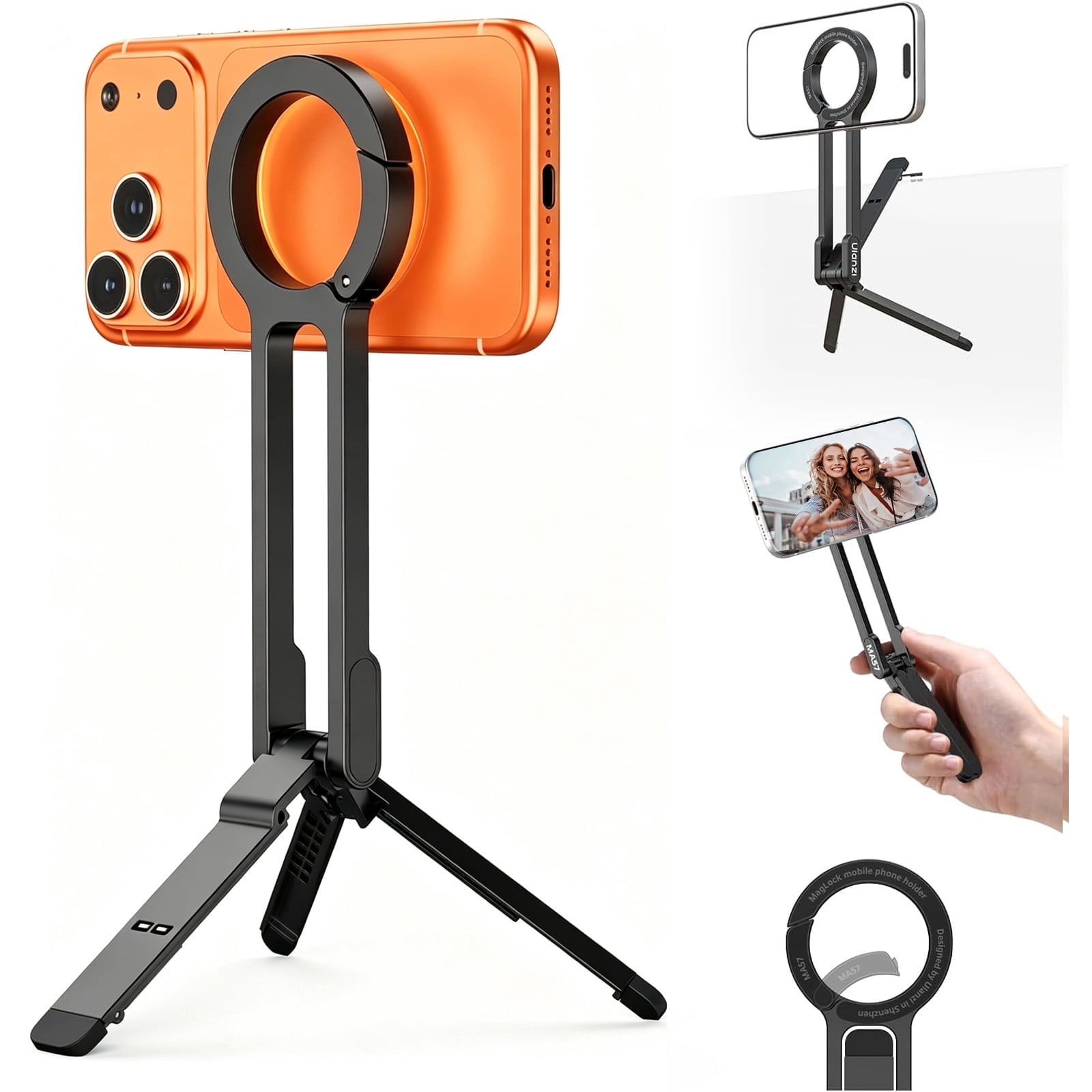 Adjustable Magnetic Tripod Stand for iPhone