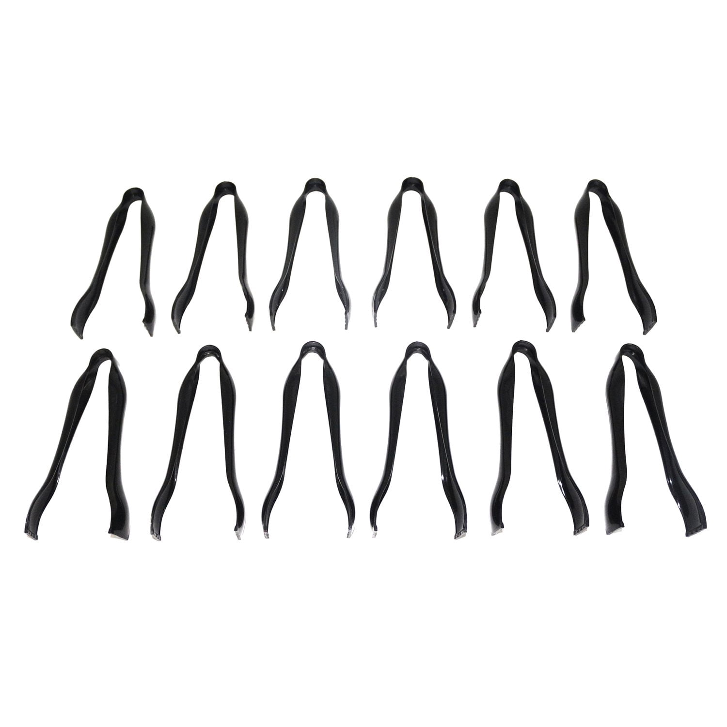 Member's Mark Heavyweight Plastic Serving Tongs – 12 Count